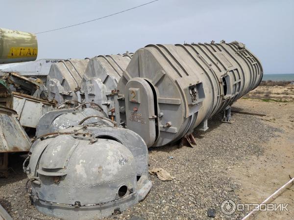 Экскурсия на ракетный Корабль-экраноплан проекта 903 Лунь (Россия, Каспийск) фото