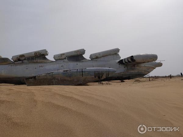 Экскурсия на ракетный Корабль-экраноплан проекта 903 Лунь (Россия, Каспийск) фото