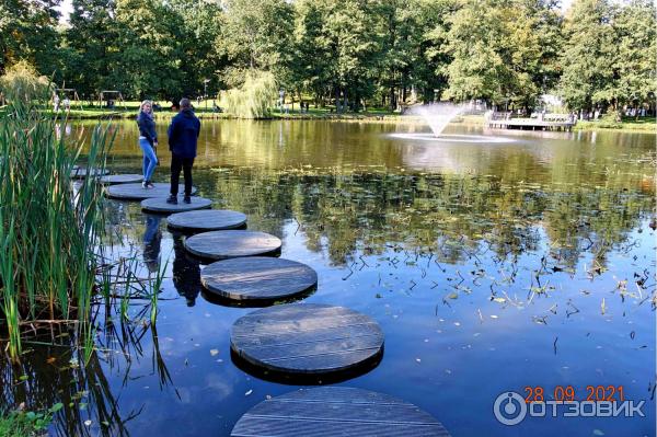 Городской парк в Зеленоградске, Калининградская область.