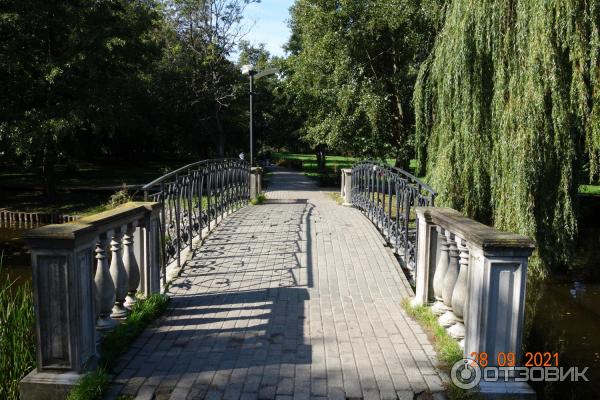 Городской парк в Зеленоградске, Калининградская область.