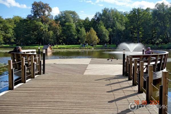 Городской парк в Зеленоградске, Калининградская область.