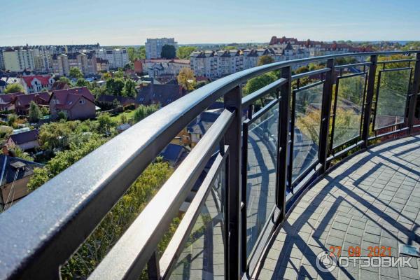 Смотровая площадка на водонапорной башне в Зеленоградске