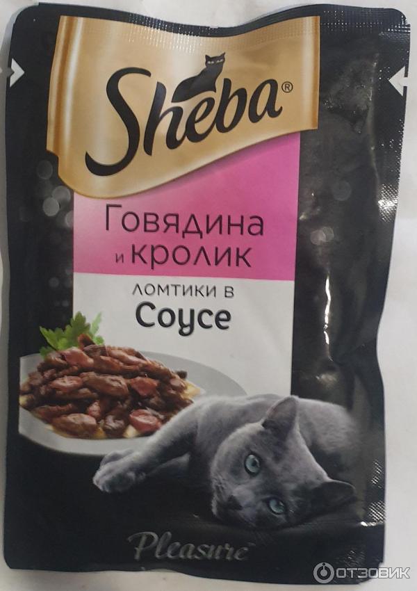 Консервированный корм для кошек Sheba фото