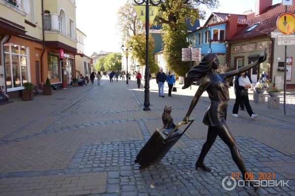 Курортный проспект в Зеленоградске, Калининградская область.