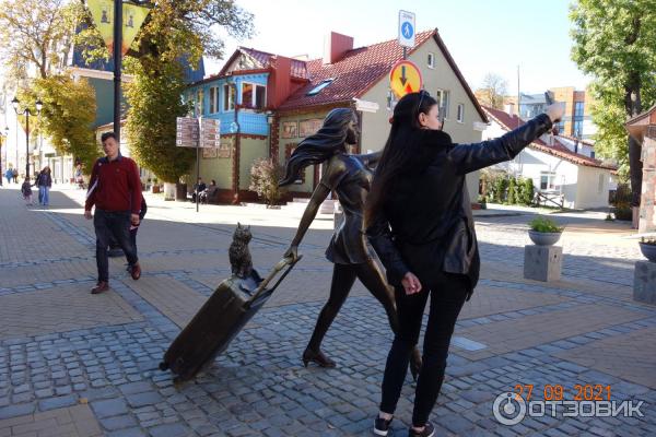 Курортный проспект в Зеленоградске, Калининградская область.