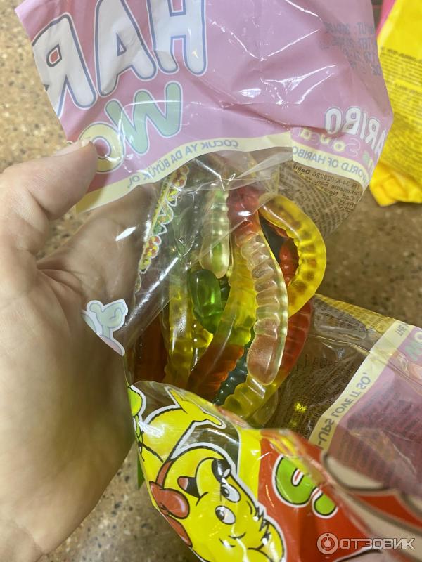 Жевательный мармелад Haribo Червячки фото