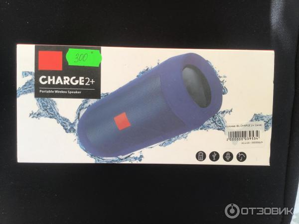 Портативная аудиоколонка JBL Charge 2 фото