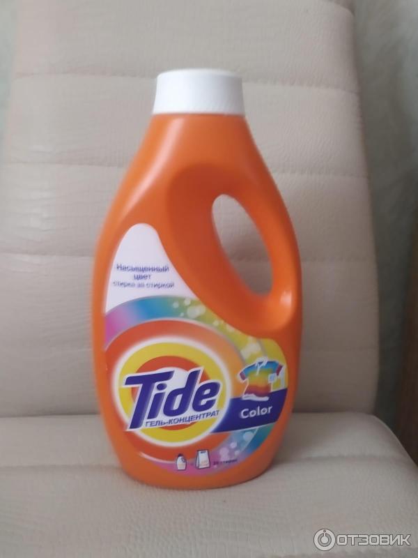 Жидкий стиральный порошок Tide фото