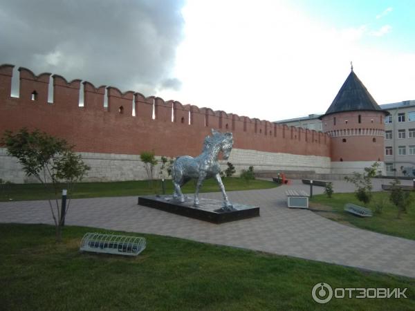 Прогулка по Казанской набережной (Россия, Тула) фото