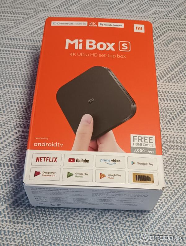 ТВ-приставка Xiaomi Mi Box 4k Ultra HD set-top box