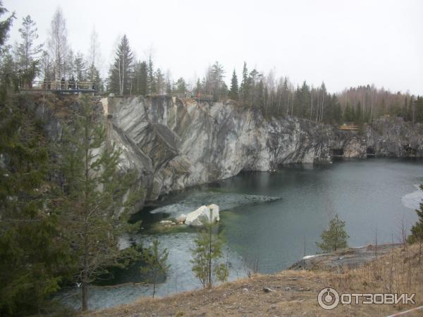 Экскурсия в мраморный карьер Рускеала (Россия, Карелия) фото