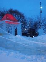Ледовый городок (Россия, Новосибирск) фото