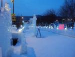 Ледовый городок (Россия, Новосибирск) фото