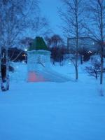 Ледовый городок (Россия, Новосибирск) фото