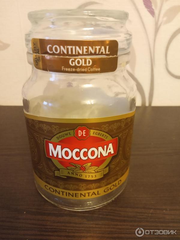 Кофе Moccona Continental Gold растворимый фото