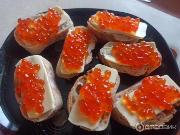 Бутербродики с икрой