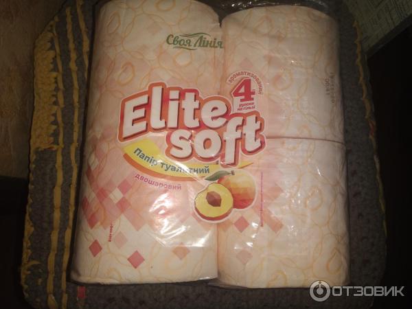 Бумага туалетная ароматизированная Своя линия Elite Soft фото