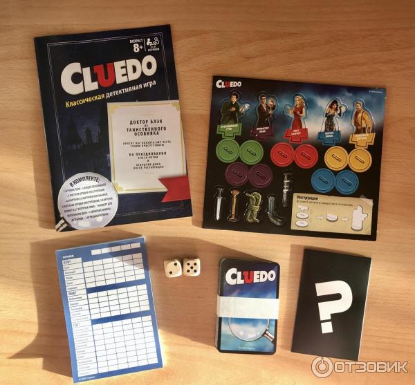 Настольная игра Cluedo фото