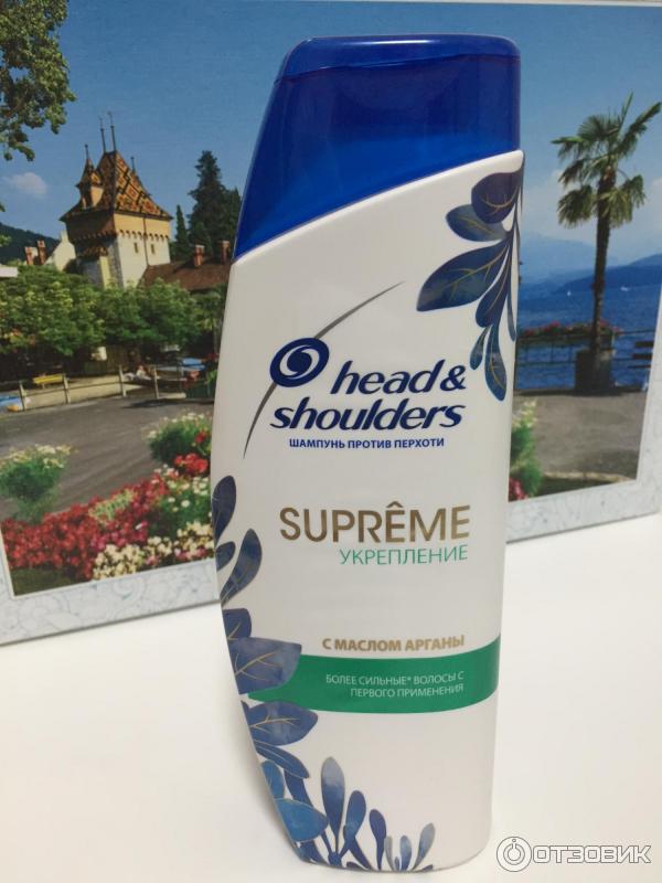 Шампунь Head Shoulders Supreme Укрепление с маслом арганы