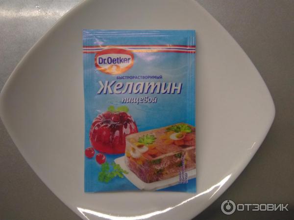 Желатин пищевой Dr. Oetker фото