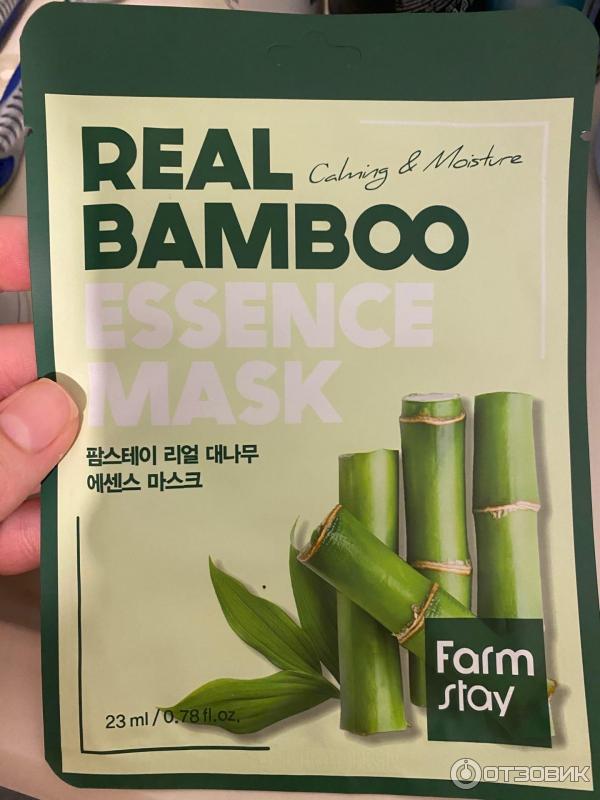 Тканевая маска Farm Stay Real Bamboo фото