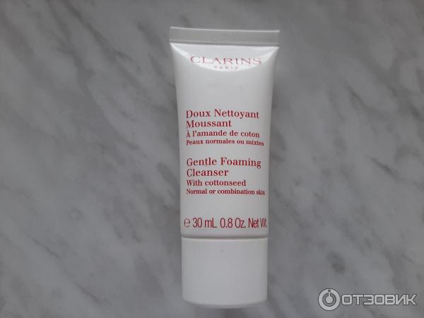 Пенка Clarins Gentle Foaming Cleanser With Cottonseed фото