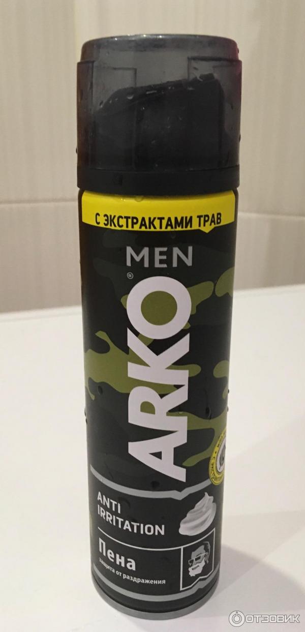 Пена для бритья ARKO MEN Anti-Irritation С экстрактами трав фото