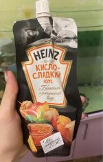 Соус кисло-сладкий Heinz, г с доставкой на дом в Алматы | BARON — фирменный интернет-магазин.