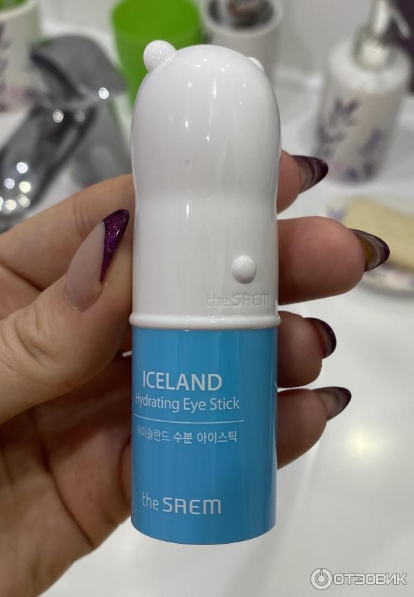 Увлажняющий стик для глаз с ледниковой водой The Saem Iceland Hydrating Eye Stick фото