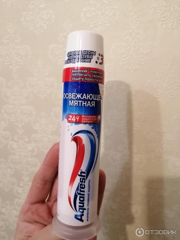 Зубная паста Aquafresh 3 фото