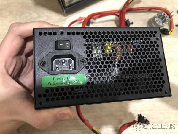 Отзыв о Блок питания Ginzzu PC500 14CM 80+ | Шум после месячного ...