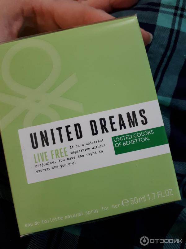 Туалетная вода Benetton United dreams Live Free фото