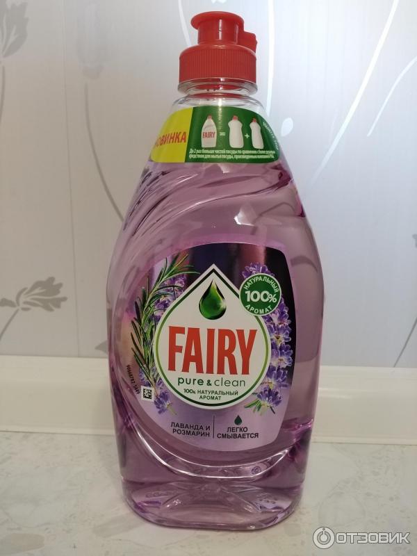 Средство для мытья посуды Fairy Pure & Clean фото