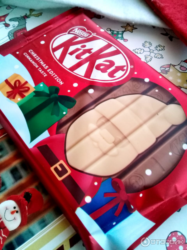 Шоколад KitKat Christmas Edition Cinnamon Taste 108г фото