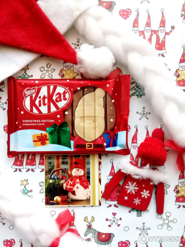 Шоколад KitKat Christmas Edition Cinnamon Taste 108г фото