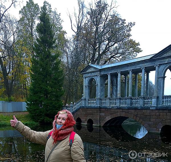 Екатерининский парк в городе Пушкин (Россия, Санкт-Петербург) фото