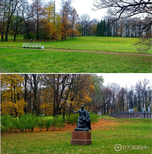 Екатерининский парк в городе Пушкин (Россия, Санкт-Петербург) фото