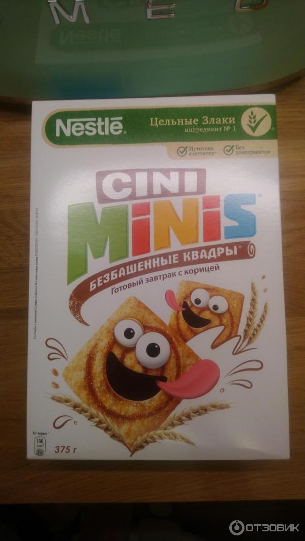 Готовый сухой завтрак Nestle Cini Minis фото