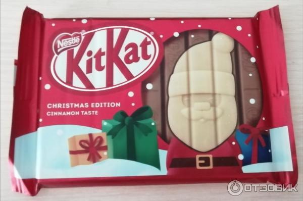 Шоколад KitKat Christmas Edition Cinnamon Taste 108г фото