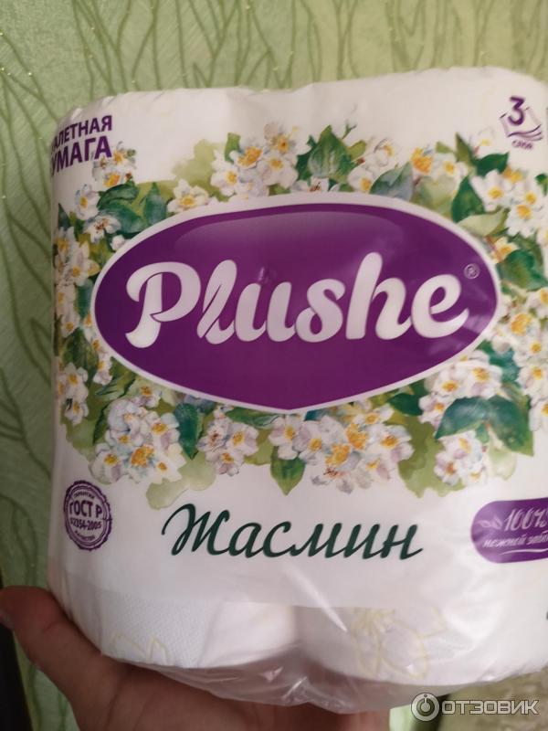 Туалетная бумага Plushe фото