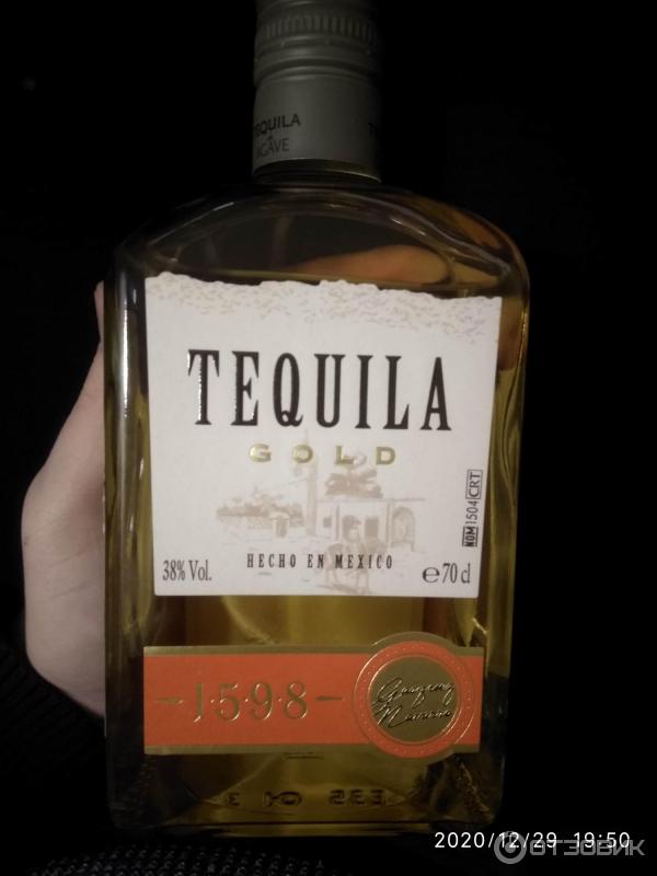 Текила Tequila Gold 1598 фото