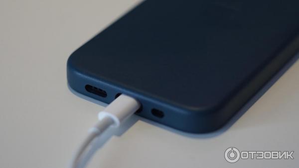 Кожаный чехол Apple MagSafe для iPhone фото