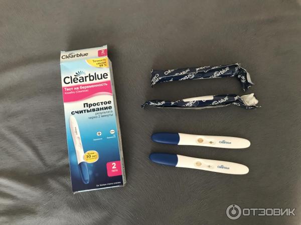 Тест для определения беременности Clearblue Цифровой фото