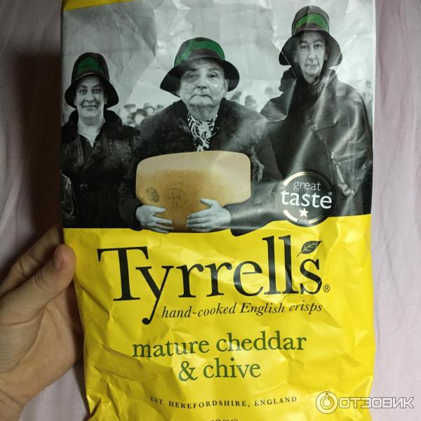 Чипсы Tyrrells фото