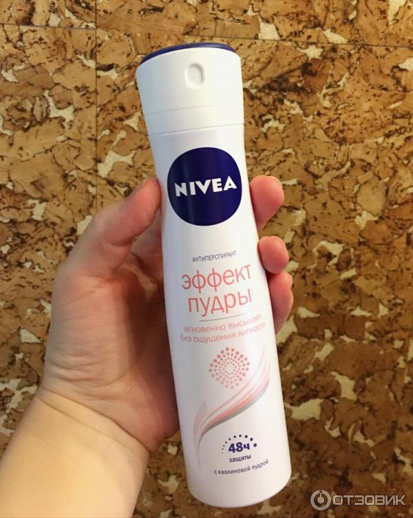 Дезодорант-антиперспирант Nivea Эффект пудры спрей фото