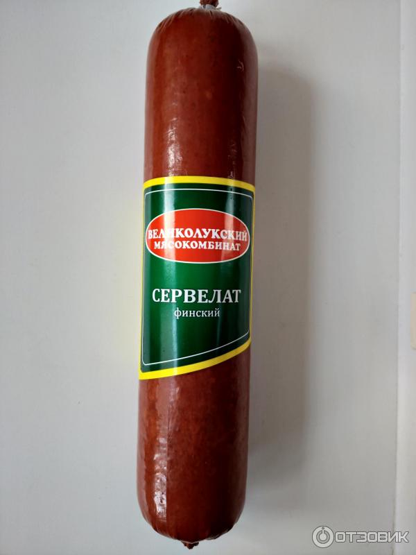 Отзыв о Сервелат Великолукский мясокомбинат "Финский" | Вполне хорошо ...