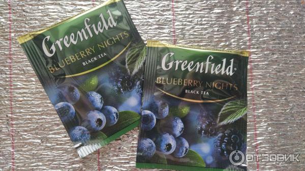 Чай Greenfield Blueberry Night фото