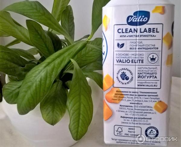 Йогурт Valio Clean Label фото