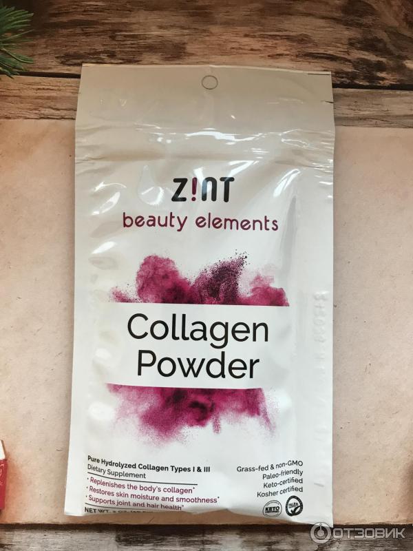 Коллаген Zint Grass-Fed Beef Collagen Hydrolyzed Collagen Types 1 & III фото