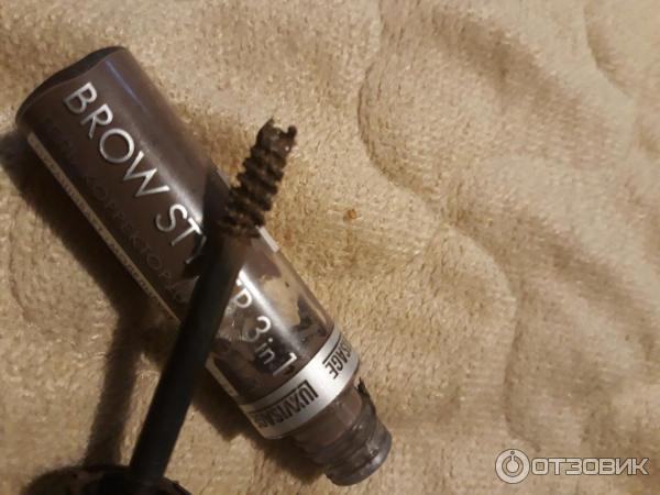 Гель-корректор для бровей Lux Visage Brow Styler 3in1 фото